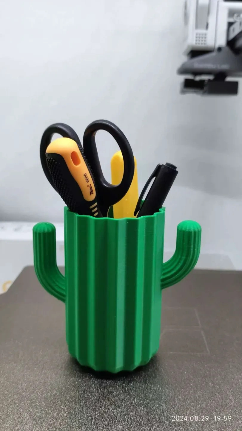 仙人掌笔筒收纳盒（pen container）