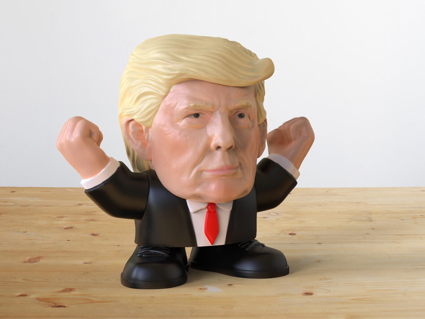 建国同志特朗普笔筒Trump
