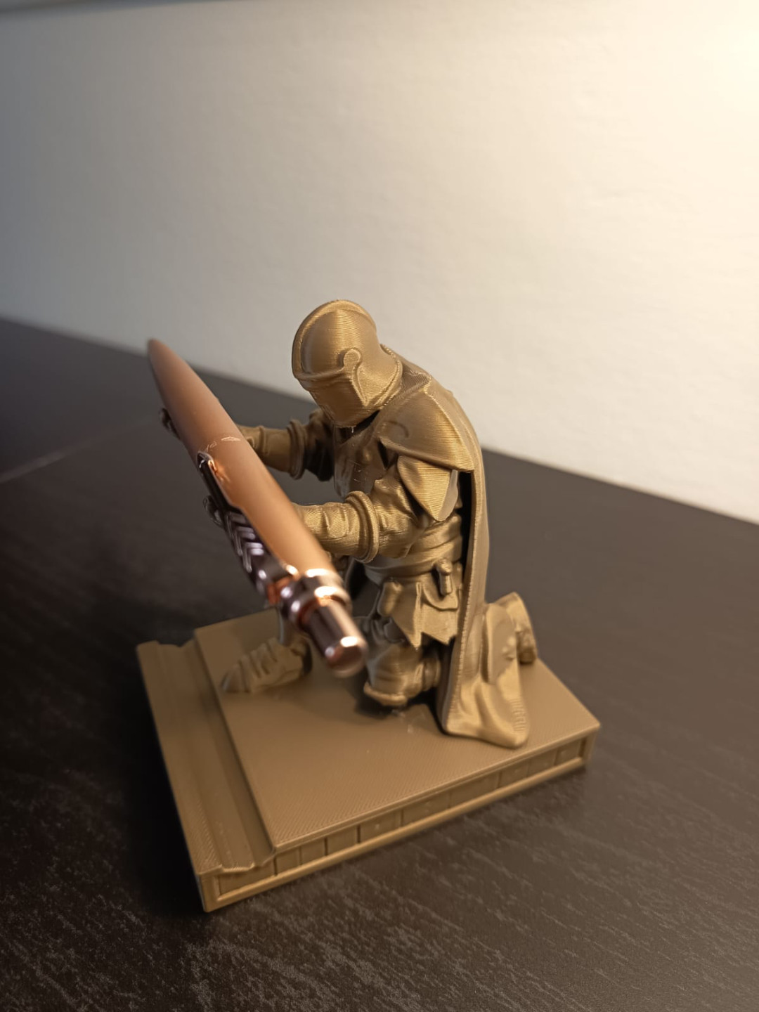 笔骑士中世纪骑士笔筒