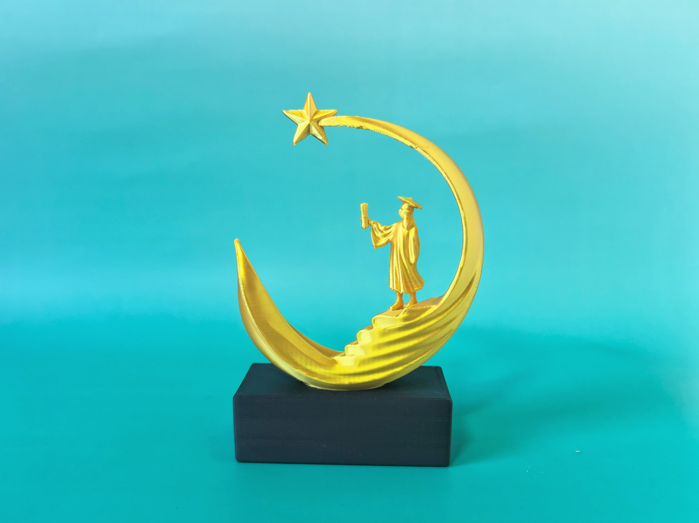 《摘星赴月》毕业艺术摆件