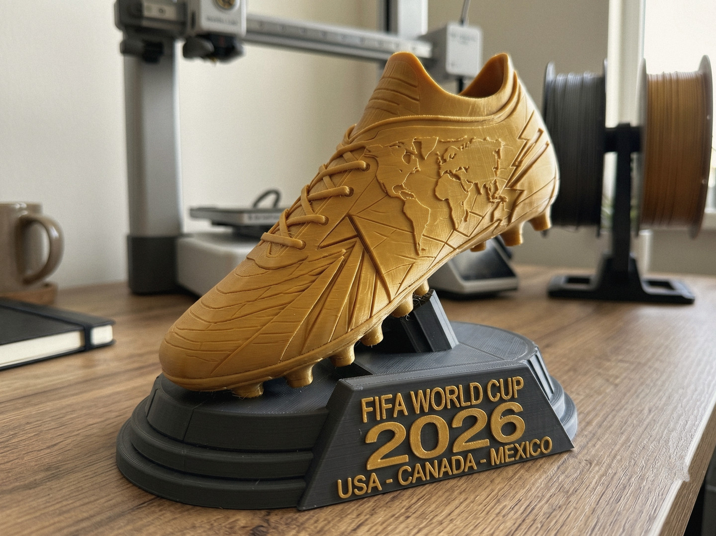 2026年国际足联世界杯金靴奖奖杯