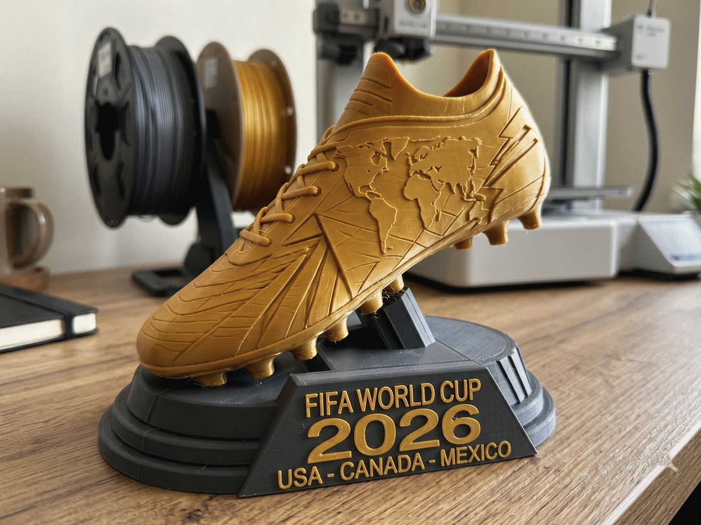 2026年国际足联世界杯金靴奖奖杯