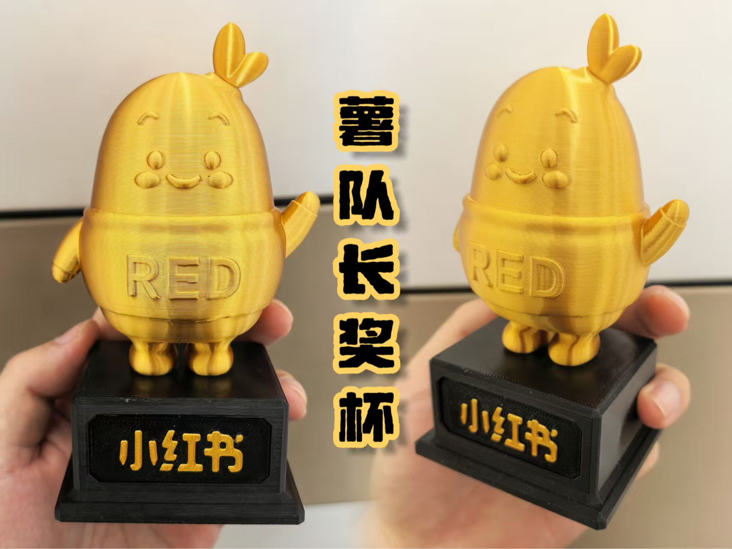 【小红书】薯队长奖杯