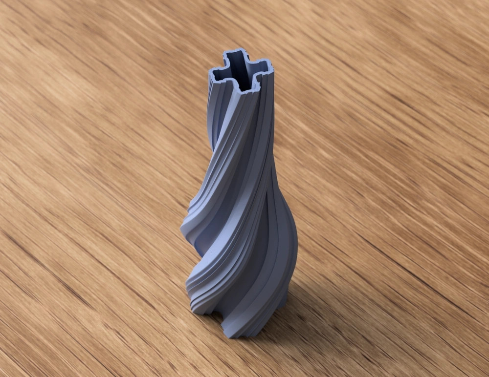 Twisted Vase (由Makerlab制作的Make My Vase)