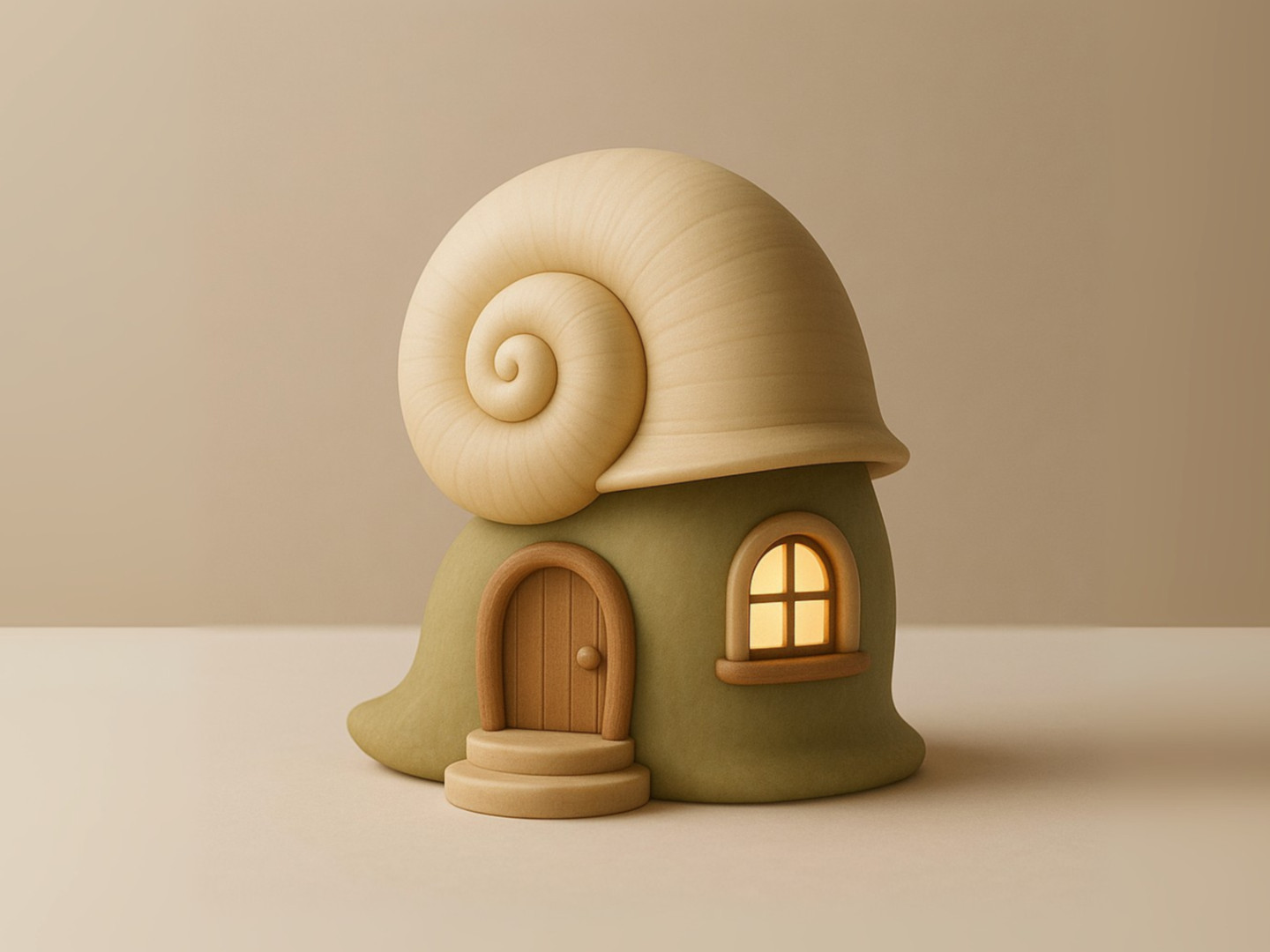蜗牛壳小屋