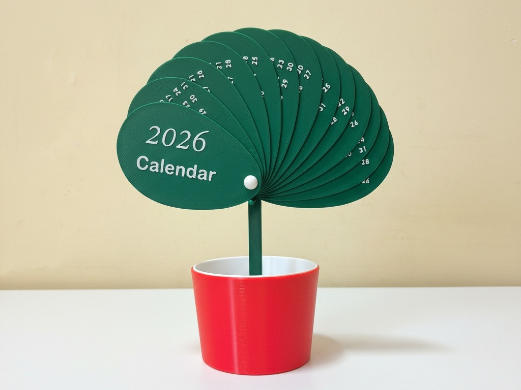 2026春日萌芽创意台历|桌面摆件、收纳