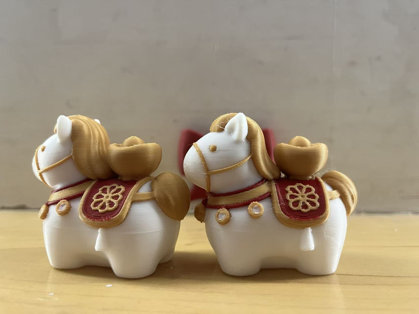 马上来财|小马驼金|金元宝|马年大吉|马年雕塑(多色挂绳孔版本已释放！)