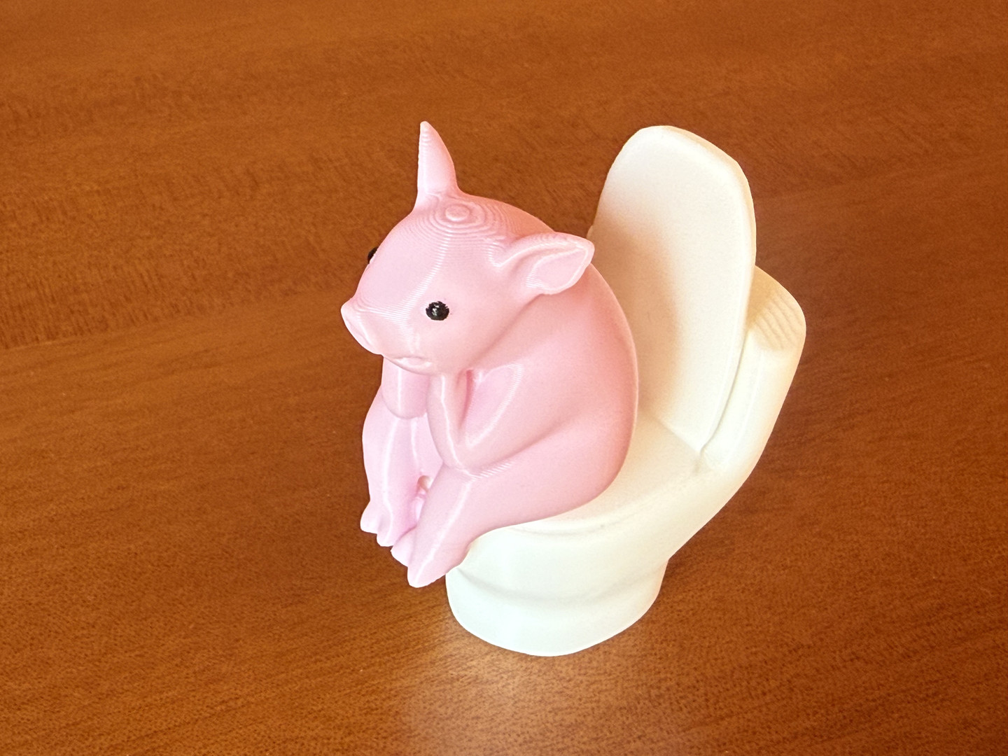 【厕所新搭子】可爱马桶猪摆件桌面卫生间装饰家居好物创意小摆件