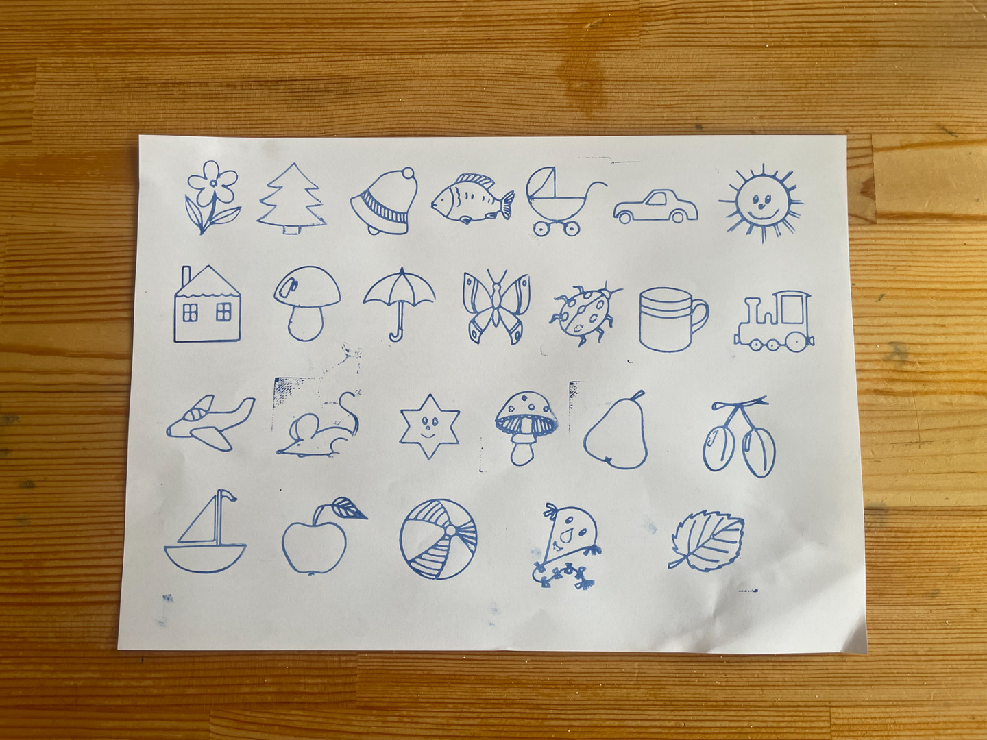 儿童印章