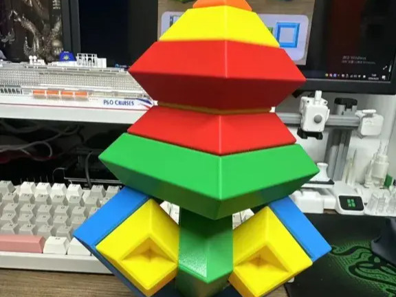 金字塔积木