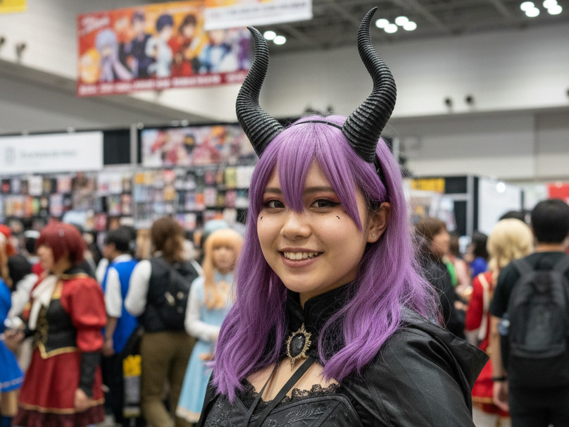 【幼儿园主题日丨学校活动】可调角度恶魔角发箍｜沉睡魔咒cosplay漫展｜两种尺寸可选（大头可戴）