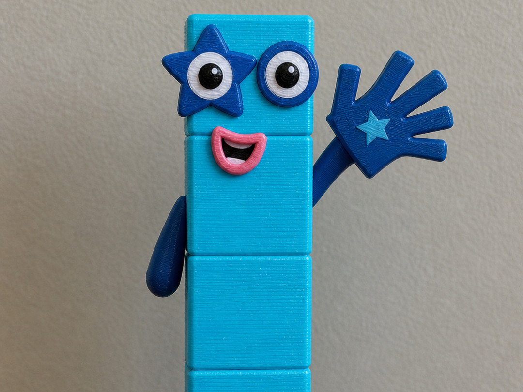 Numberblock 五号，来自 Numberblocks