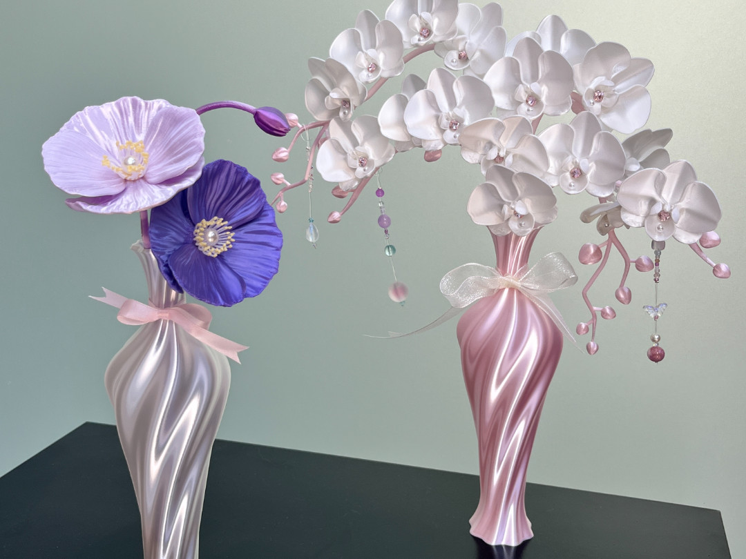 花瓶「桃薰」