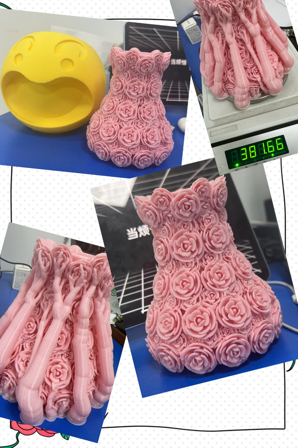 玫瑰花瓶、好看花瓶