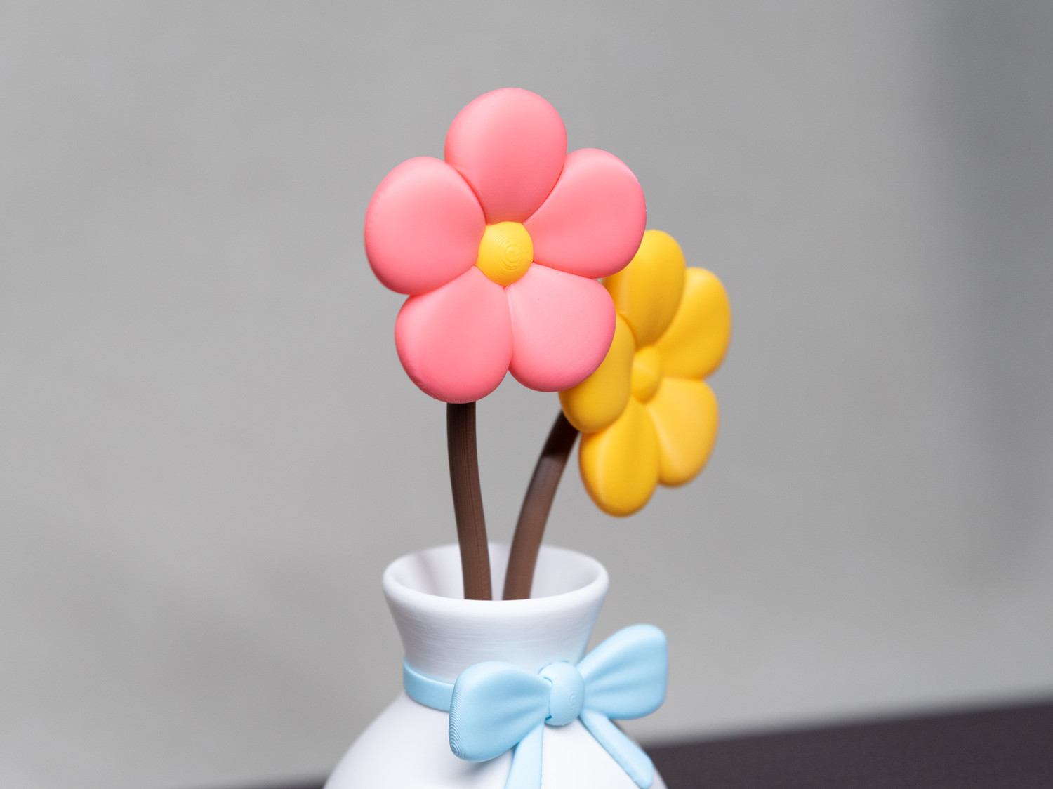 小八的蓝丝带花瓶（和花）Chiikawa Hachiware’s Flower
