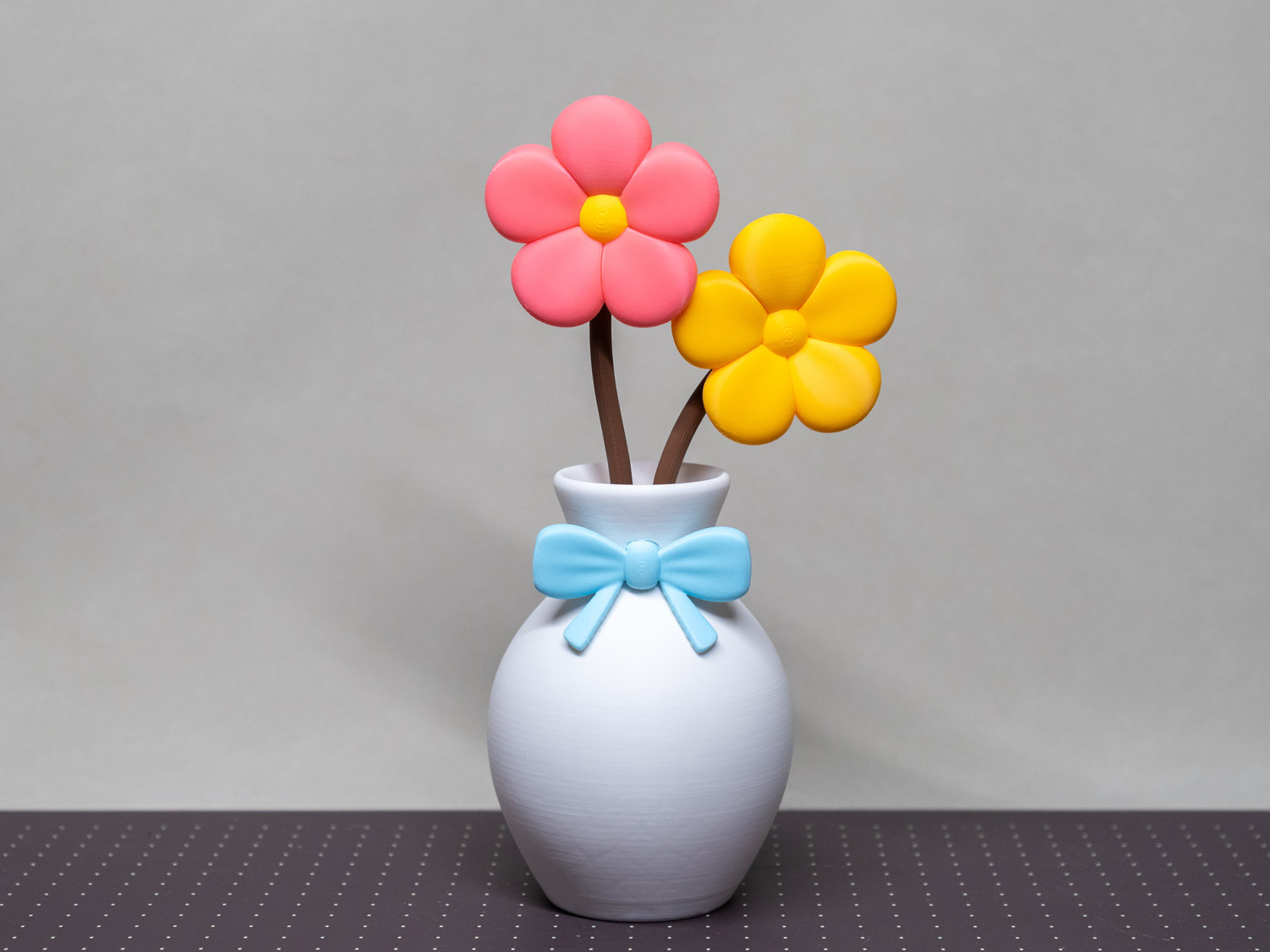 小八的蓝丝带花瓶（和花）Chiikawa Hachiware’s Flower