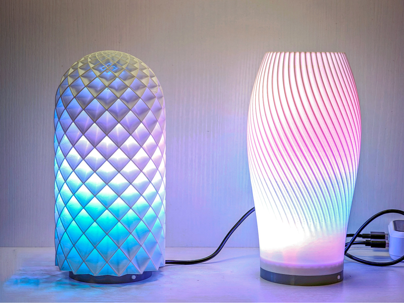 拓竹LED灯套件esp32 wled幻彩智能氛围灯驱动底座（超低成本）