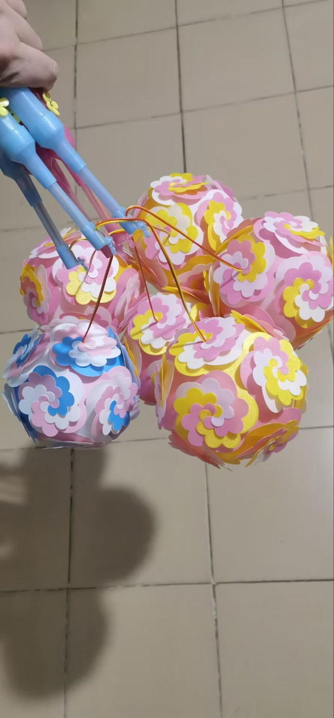 梦幻 3D 打印云朵灯笼，单色打印呈现多色效果-拓竹平台首发