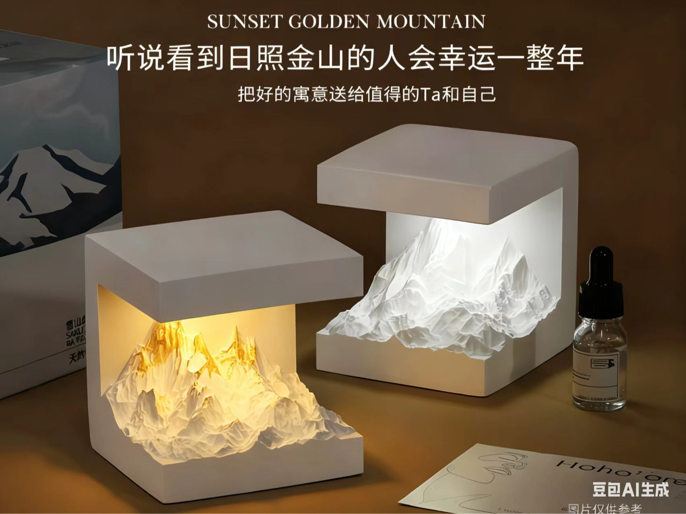 日照金山   诸事顺利  夜灯