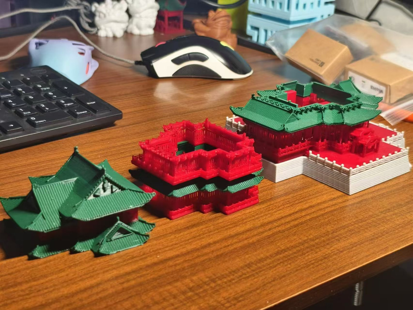 滕王阁分件（灯光）