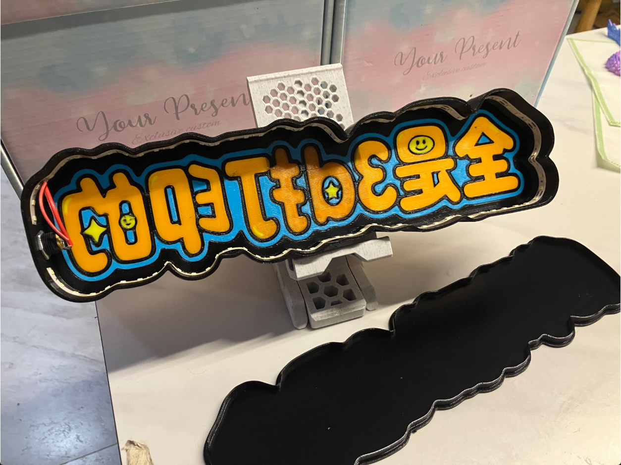 摆摊神器，摆摊招牌，摆摊小灯箱
