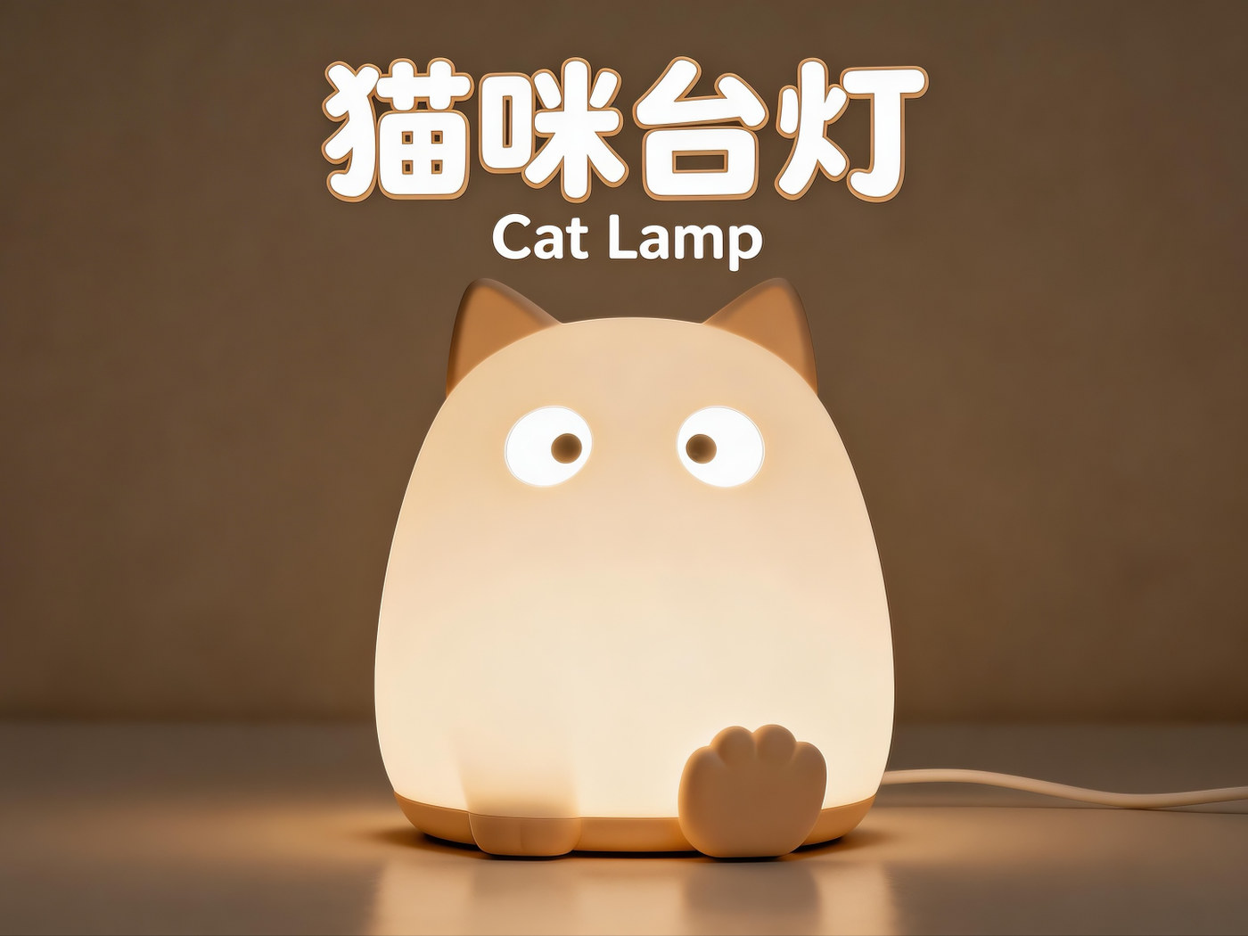 猫咪台灯