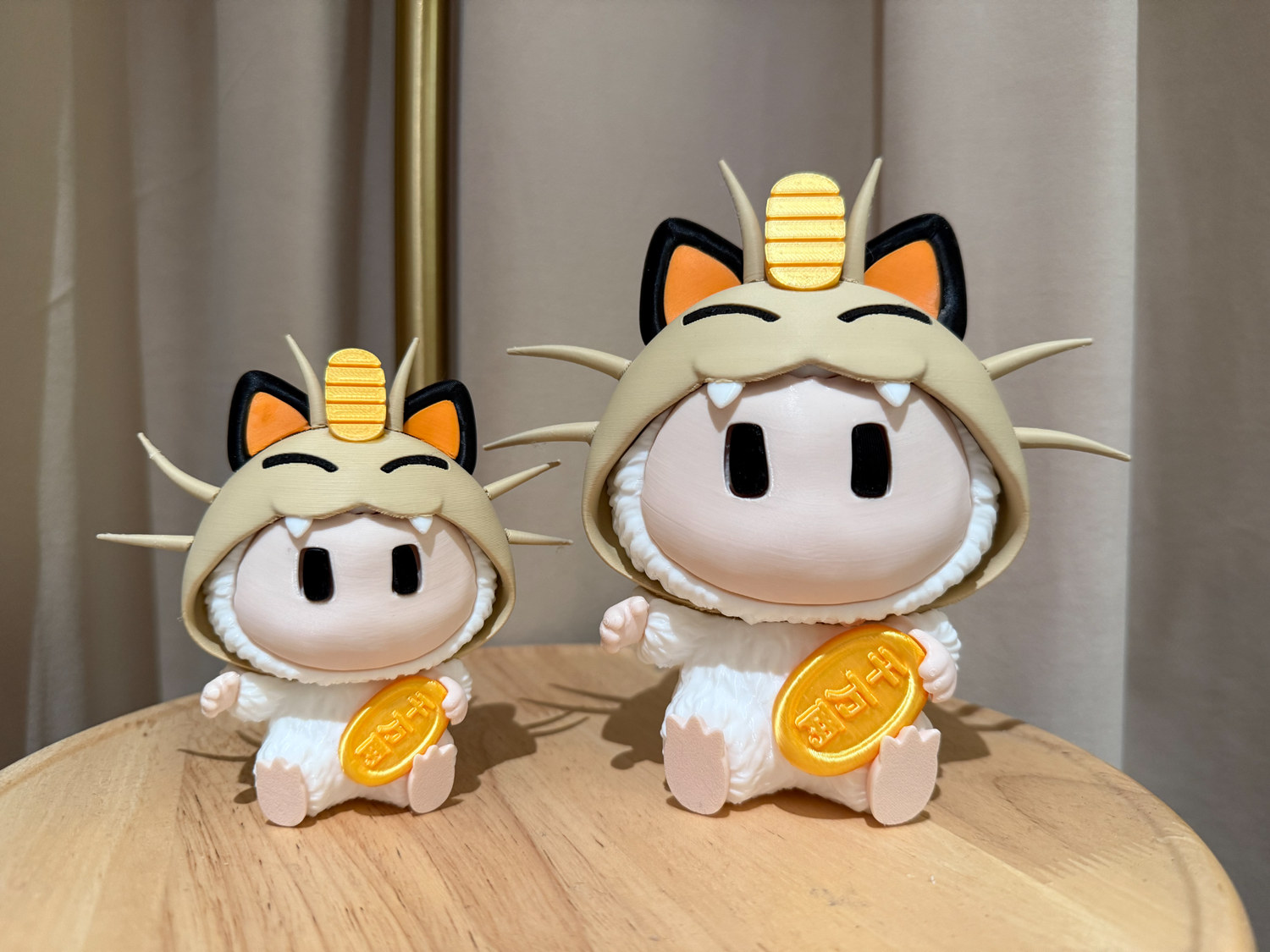 分件版 招财猫喵喵 小手办cos服（无需AMS）