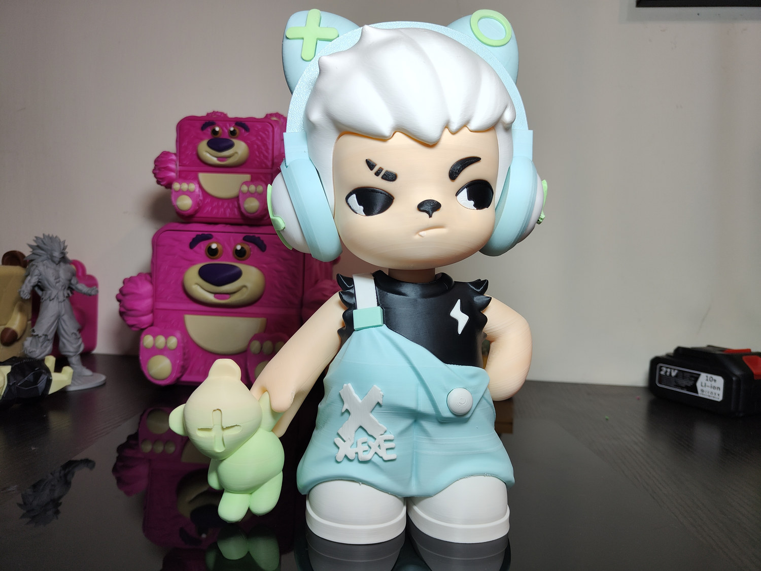 虎牙小子可爱全分件手办潮玩