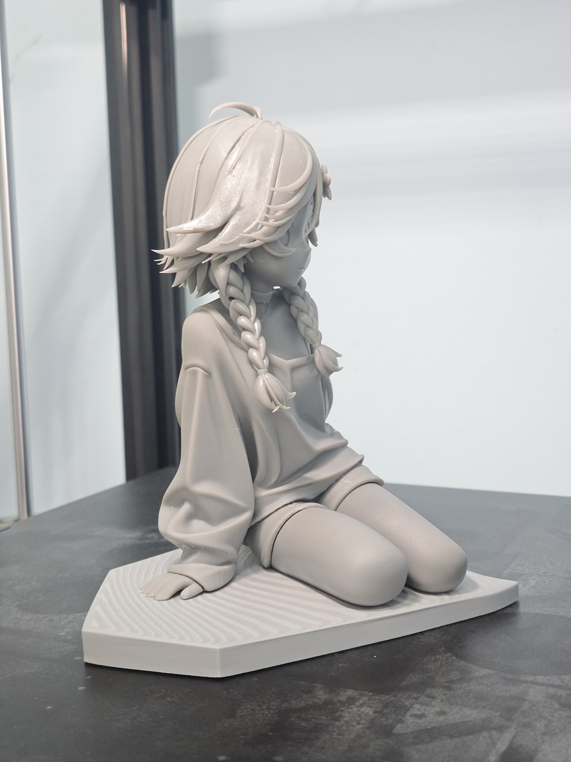 《原神》温蒂坐姿手办 高20cm 已分件 易上色