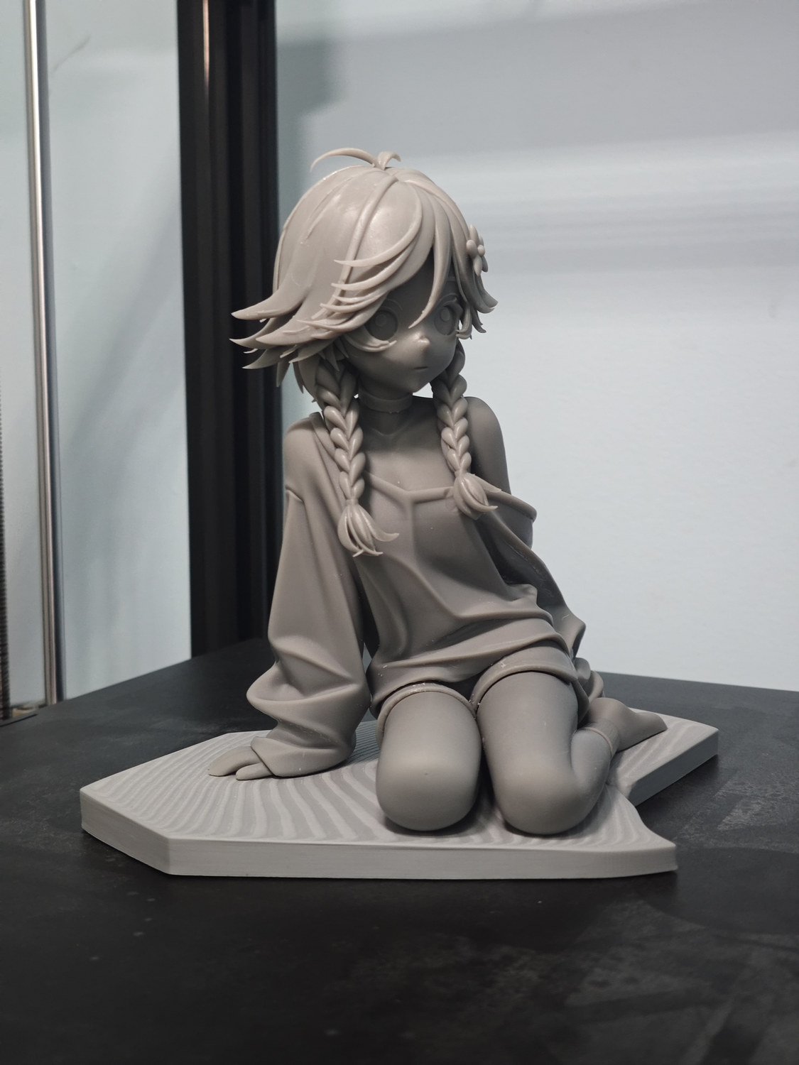 《原神》温蒂坐姿手办 高20cm 已分件 易上色