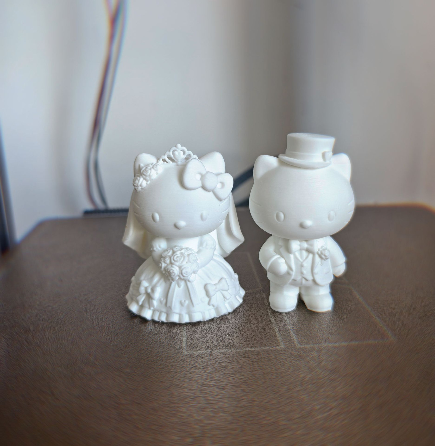 花嫁婚礼结婚新郎新娘婚纱HelloKitty kitty