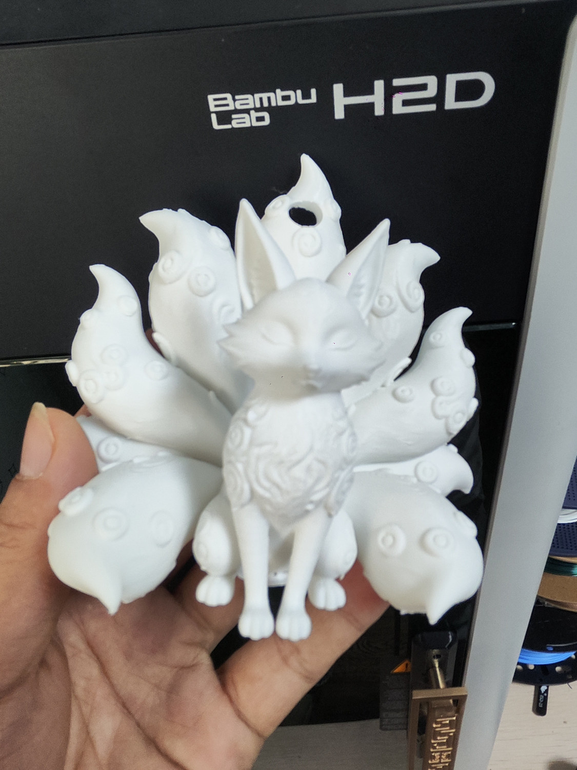 祥瑞·云纹灵狐