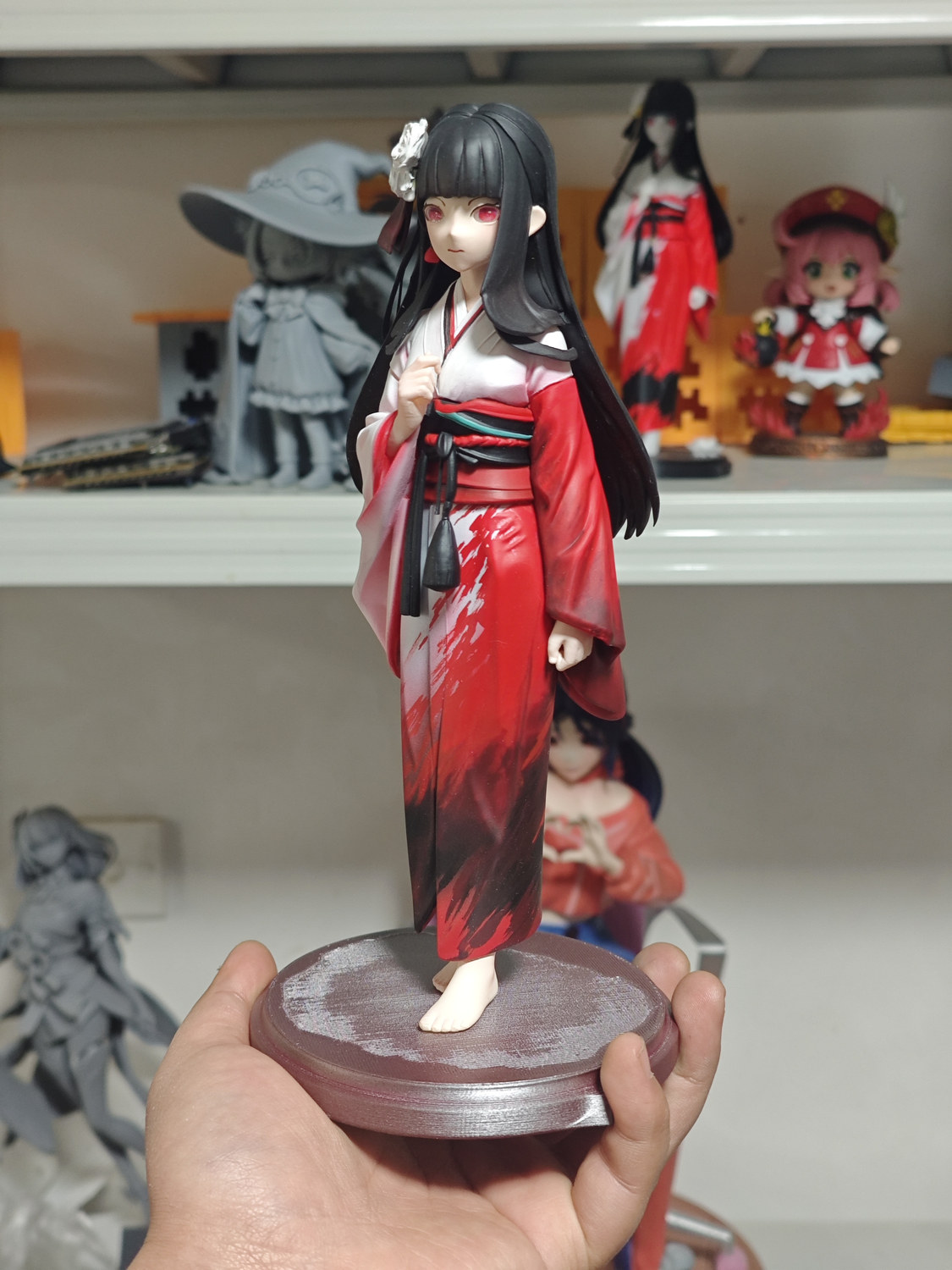 《地狱少女》阎魔爱 站姿 手办 高24cm 多色打印 AMS 已分件 易上色