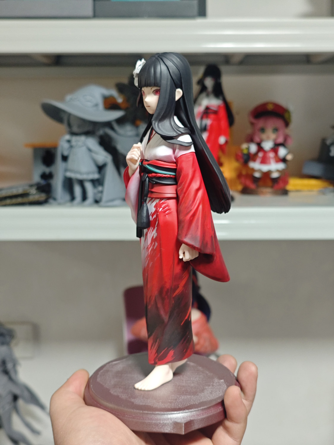 《地狱少女》阎魔爱 站姿 手办 高24cm 多色打印 AMS 已分件 易上色