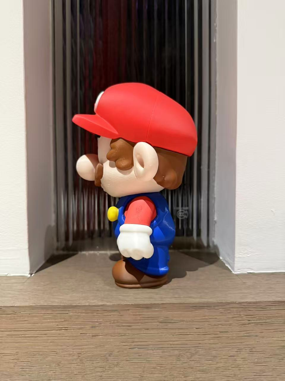 Q版马里奥 Mario 多色拆件打印（无需ams）