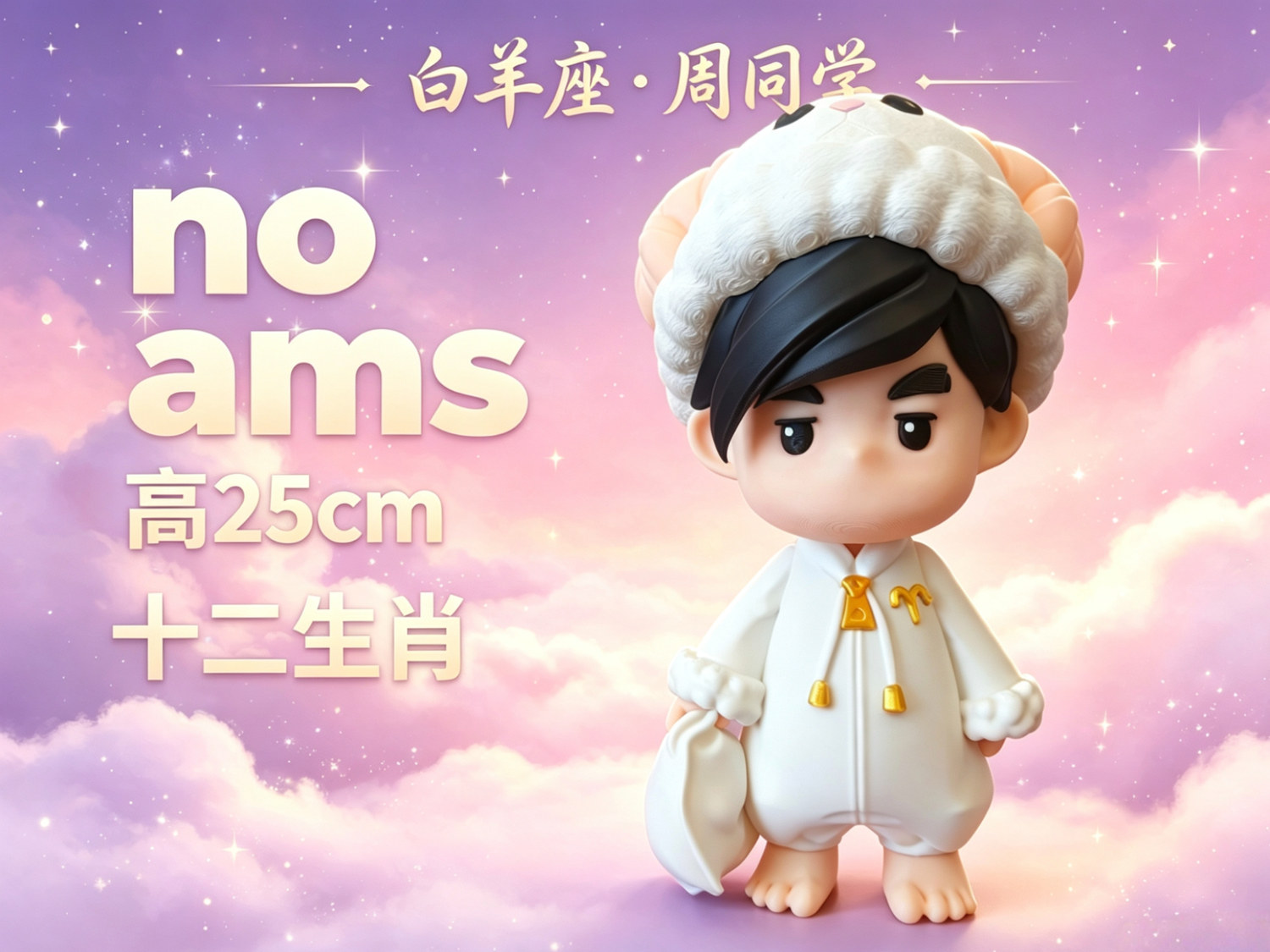 周杰伦-周同学-白羊座手办-（全分件无需AMS）