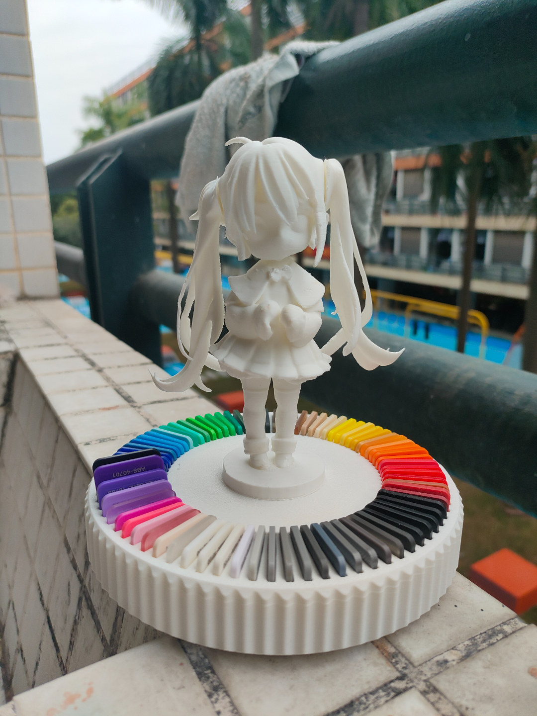 自设初音未来--自学建模分件版--细节满满！