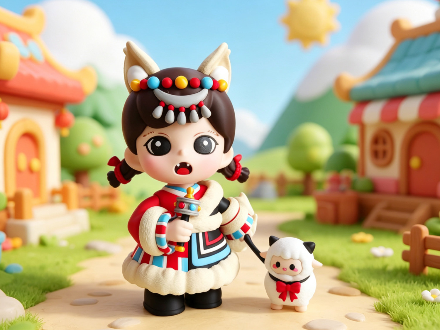 藏族小女孩 全分件