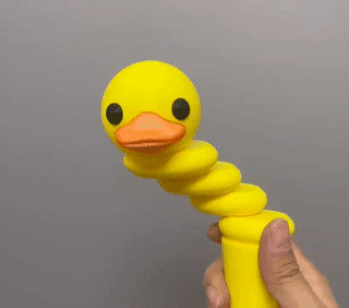 小黄鸭扭扭玩具
