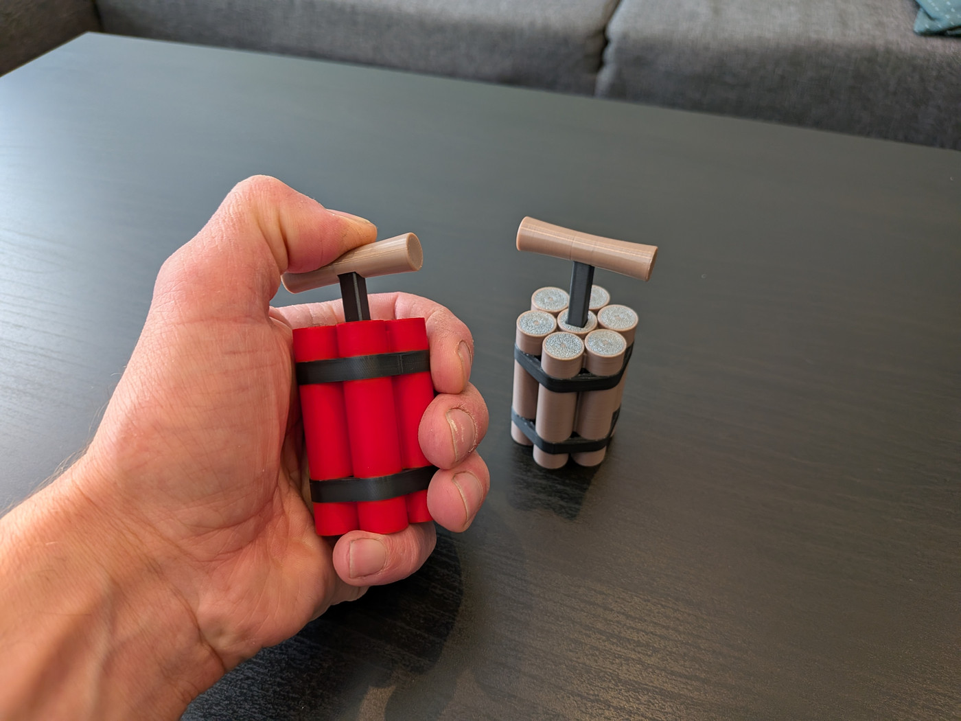 炸药引爆器解压玩具
