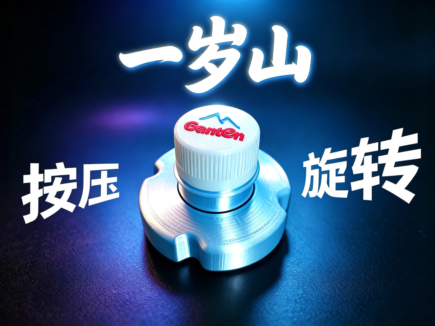 一岁山 按压 旋转 版 （百岁山）