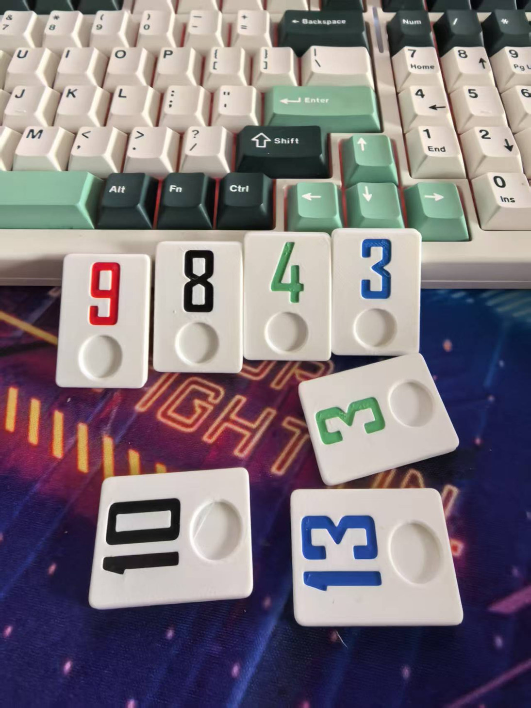 【淘宝售价100元】适合小朋友，锻炼数学思维，以色列麻将