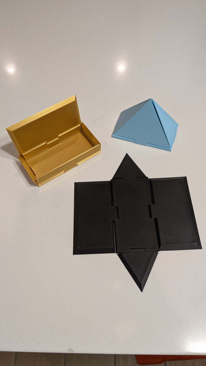 数学3D展开图教具