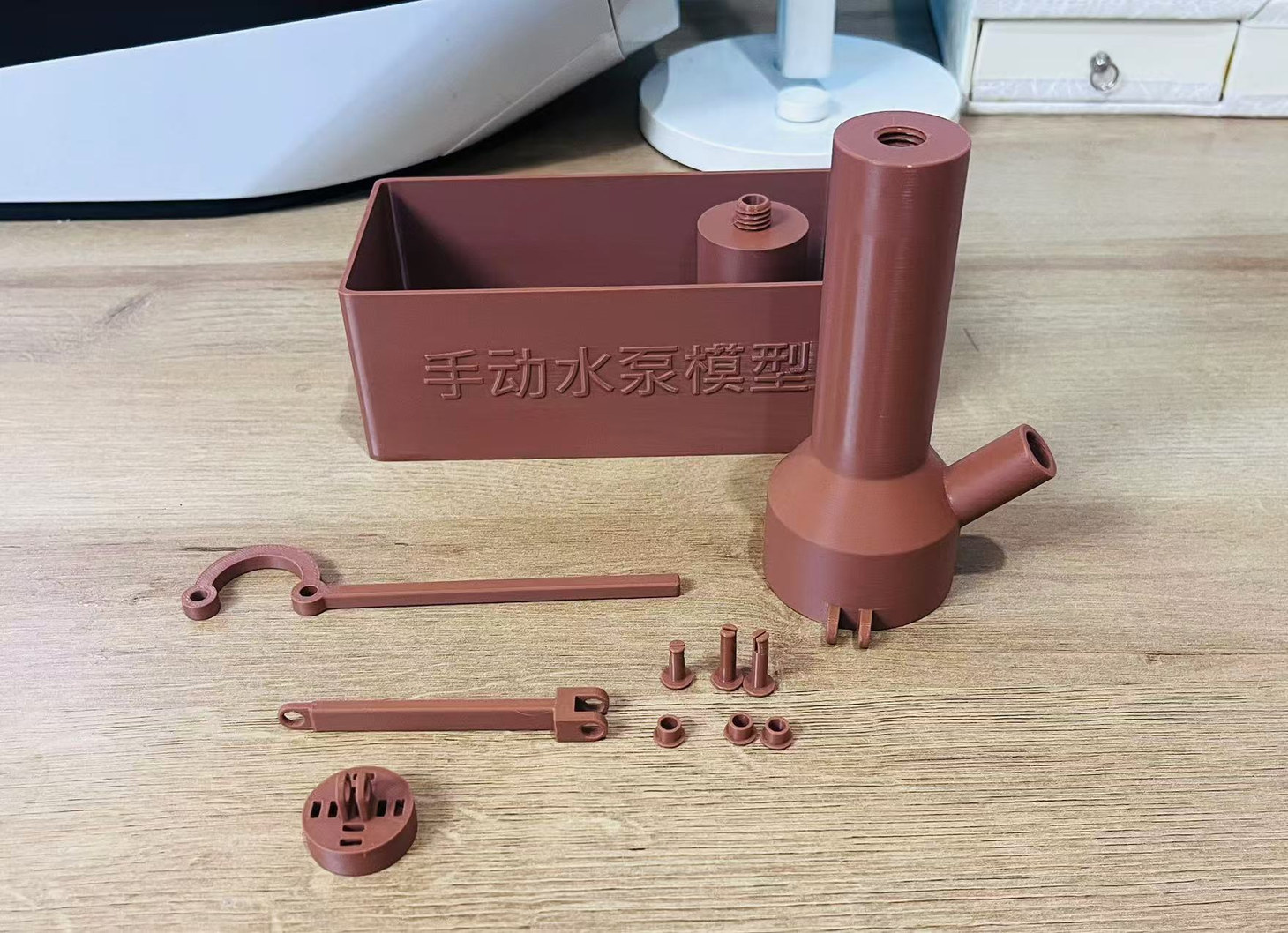 手动水泵模型