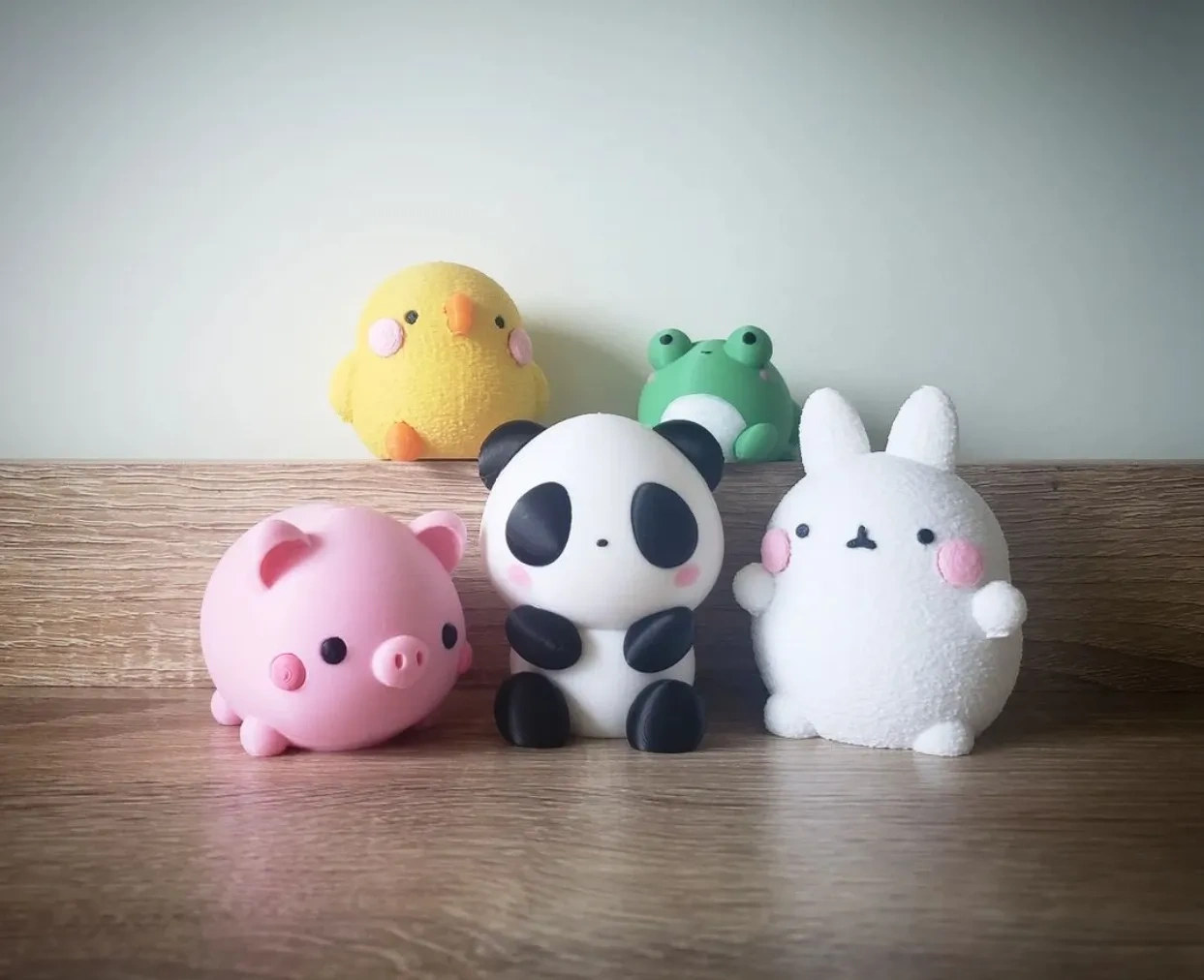 可爱的小猪
