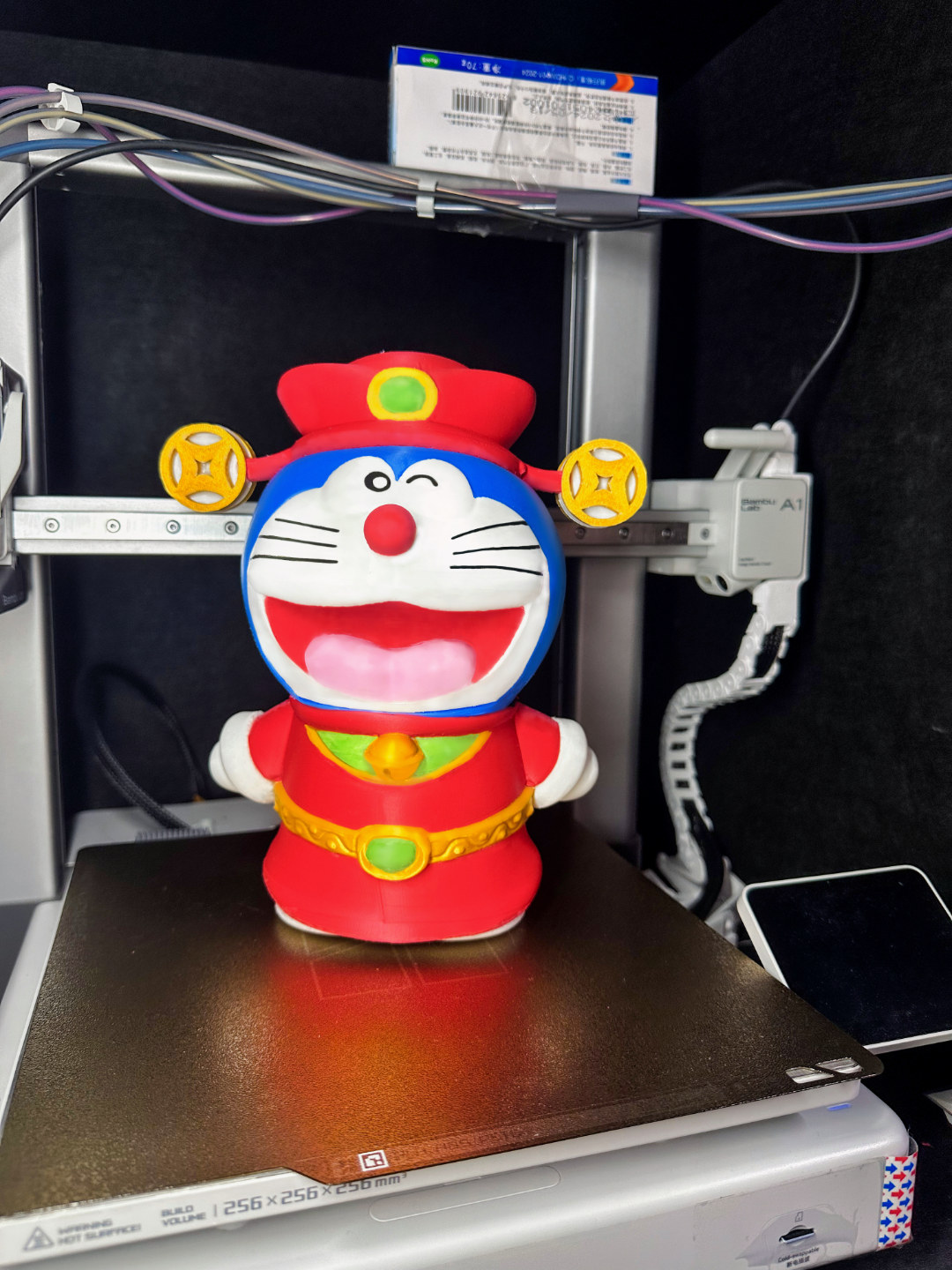 招财哆啦·财神版存钱罐（附小型观赏版本）