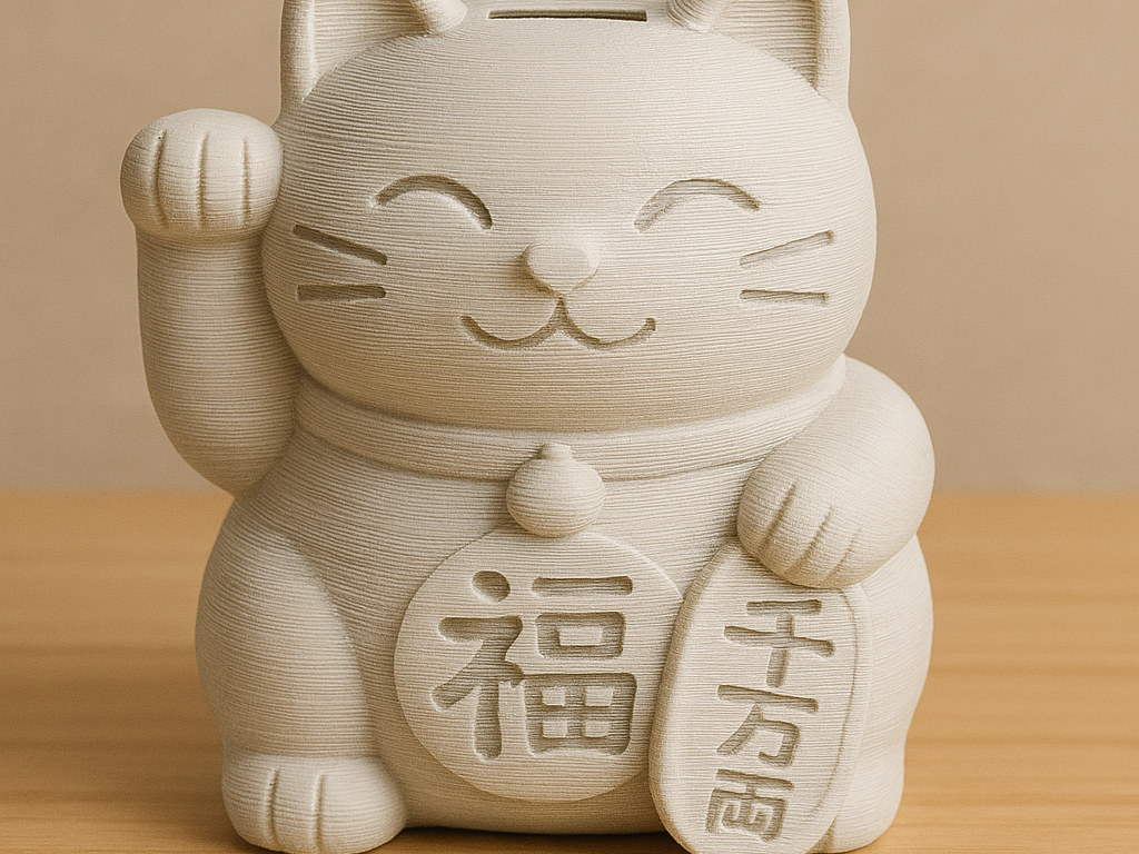招财猫存钱罐