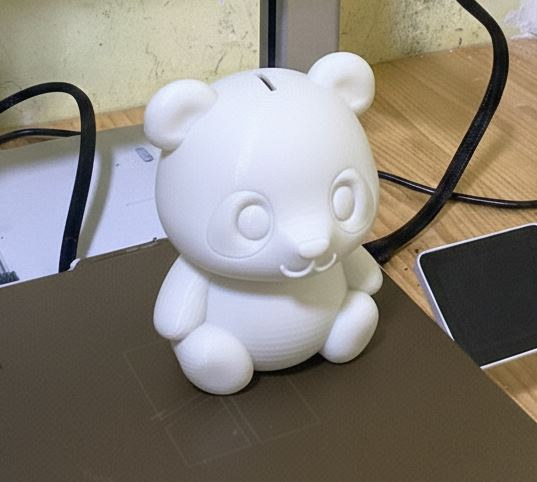 可爱熊猫存钱罐