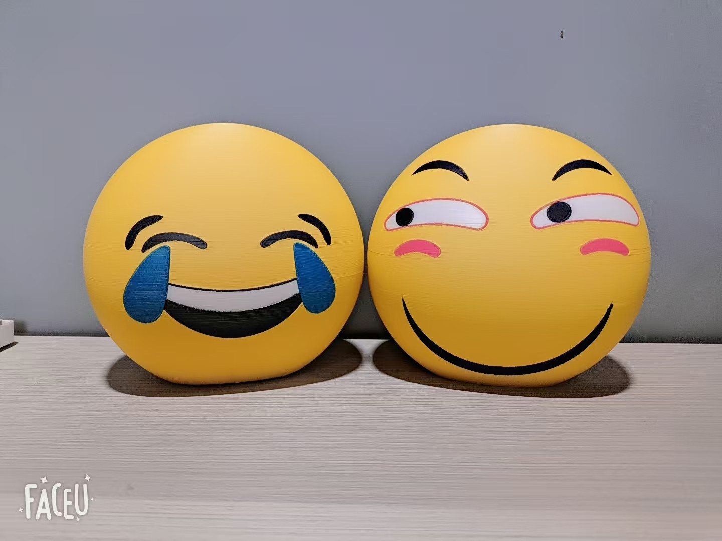 全网独家微信表情包-奸笑和破涕为笑存钱罐（适配mini打印）