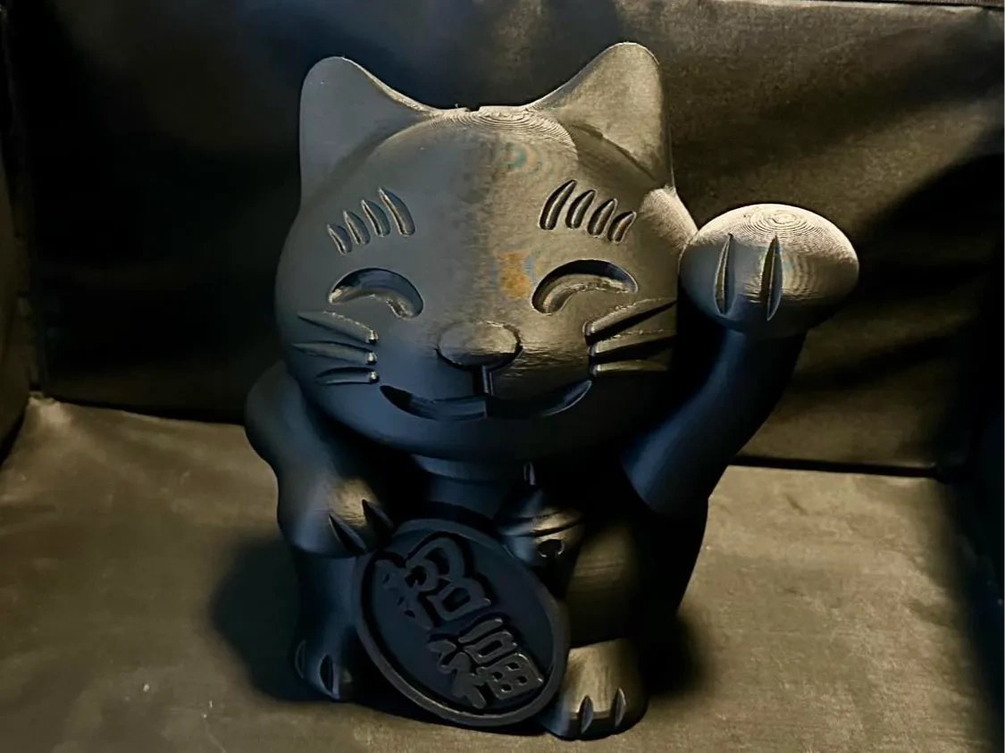 大型招财猫存钱罐(204mm)